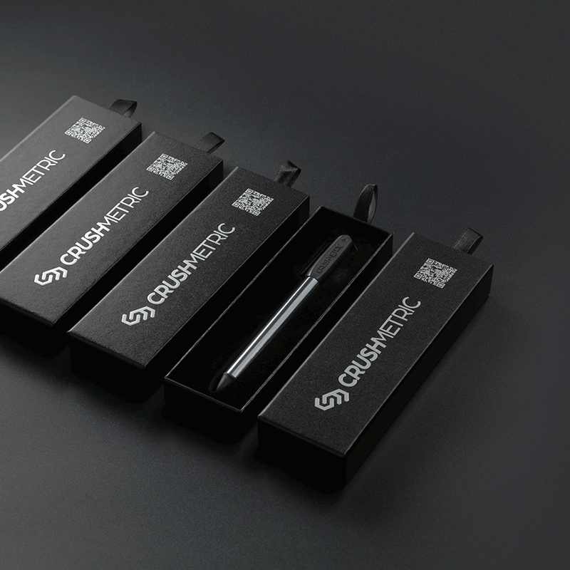 Single Pack] CRUSHMETRIC SwitchPen Silver