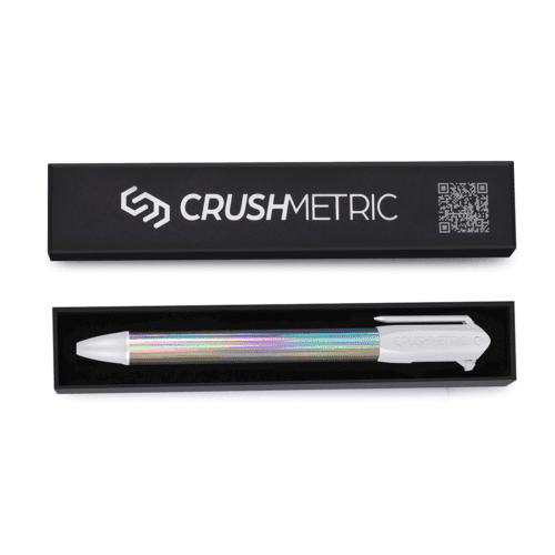 This is a product image of the CRUSHMETRIC SwitchPen (Holographic).